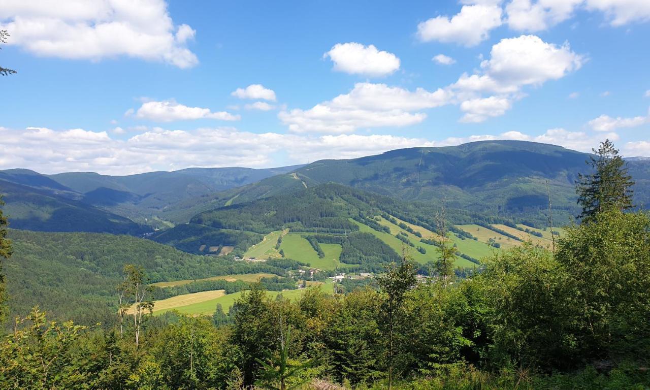 Hotel U Dvou Studni Loučná nad Desnou Esterno foto