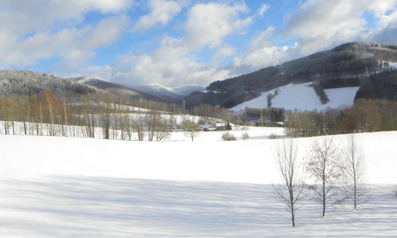 Hotel U Dvou Studni Loučná nad Desnou Esterno foto
